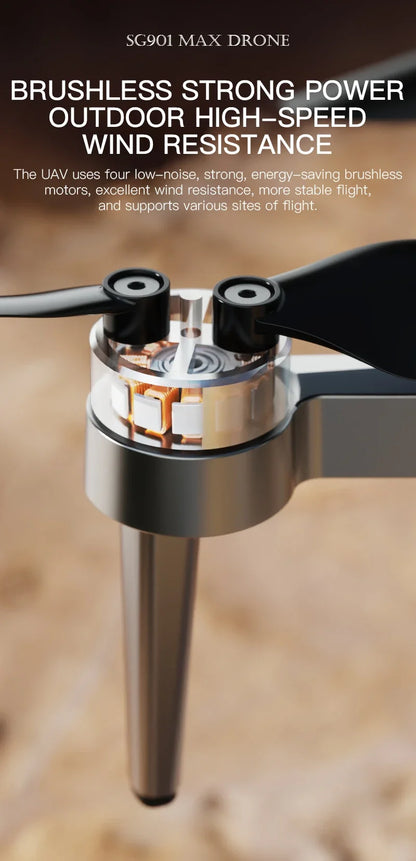 Xiaomi SG901 MAX GPS Drone professionnel 8K aérien HD évitant des obstacles avec écran plus grand télécommande Drone pliable sans brosse