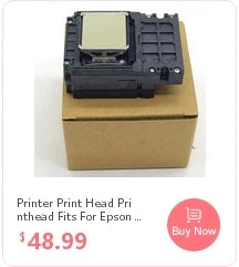 TX800 Eco Solvent Printer Print Head For Epson or Chinese Printer UV Plotter F192040 DX10