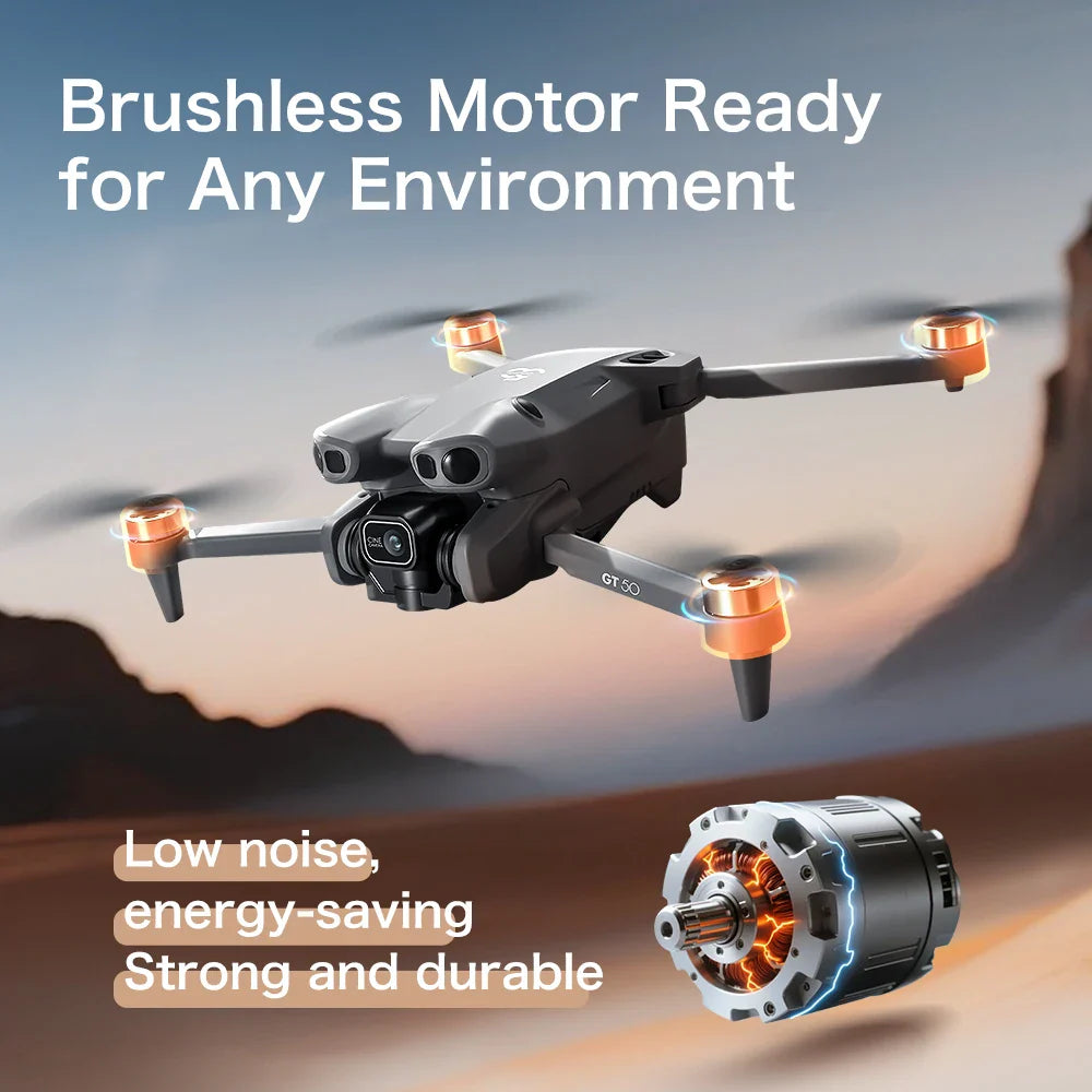 Drone professionnel avec double caméra 4K, drone vidéo, quadrirotor, 360, évitement intelligent d'obstacles, cadeau, nouveau, 2022