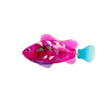 Jouet pour chat LED inductif interactif natation Robot poisson jouets brillant électrique poissons stimuler chaton chasse Instinct produits pour animaux de compagnie
