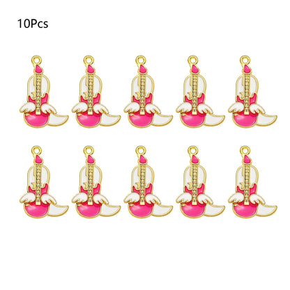 Western Cowboy Pendant DIY Handmade Making Jewelry for Earrings Bracelet Necklace Enamel Cowgirl Hat Boots Charms Accessories