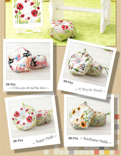 Cross Stitch Kits Stich Pin Cushion Sewing Kits Cross-stitch Easy Embroidery Cross Stitch Complete Kit Needle Arts & Craft Hobby