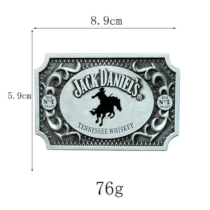 Whisky belt buckle Western cowboy