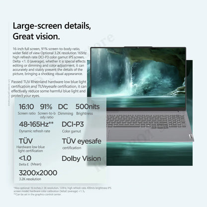 Lenovo ThinkBook 16+  2025 laptop U9 285H ARC 32G+1TB SSD 16'' 3.2K 165Hz
