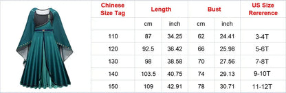 Snow Queen Girls Dress Princess Anna Elsa 2 Dresses Kids Fancy Children Vestidos Birthday Carnival Fancy Party Disguise