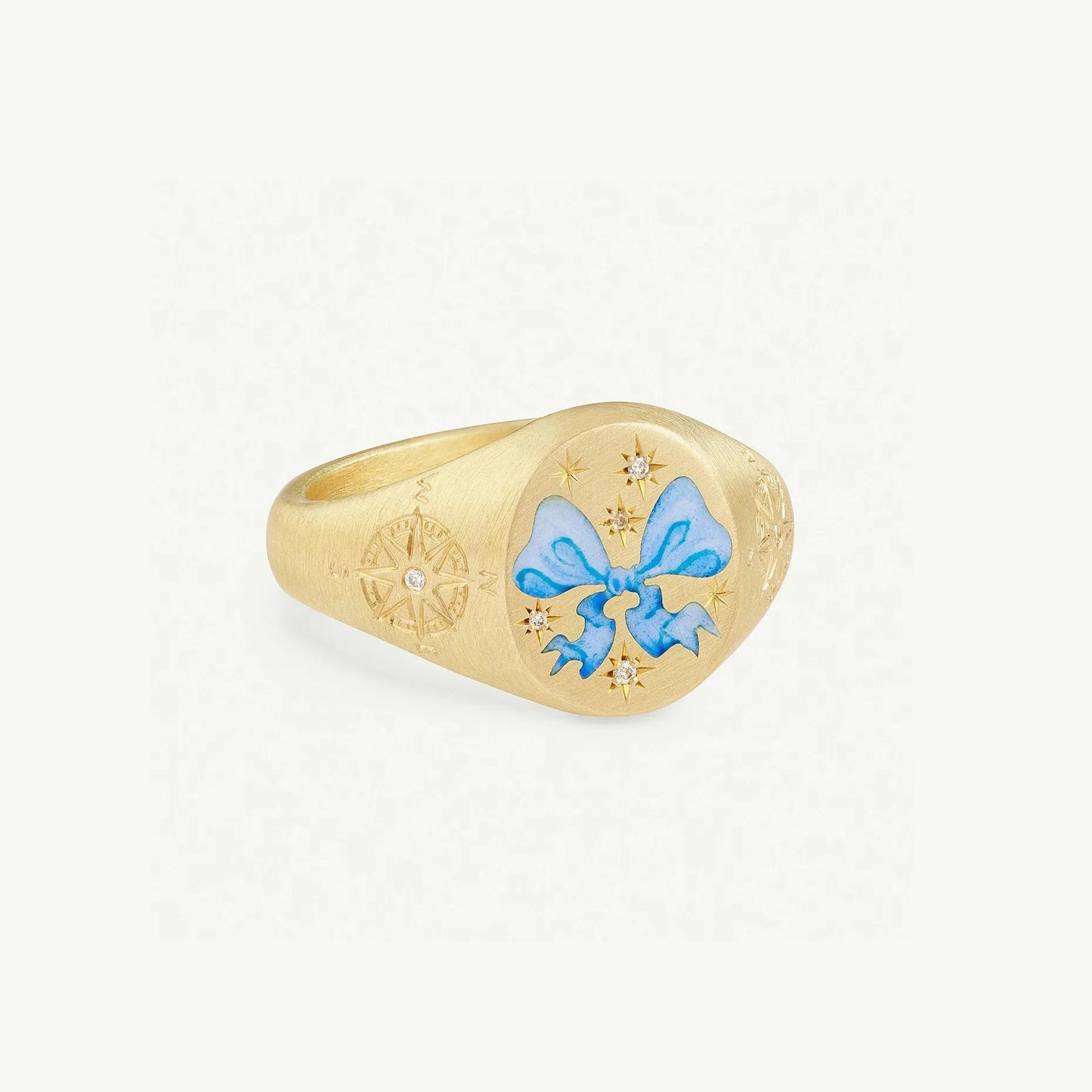 Fashionable and popular stainless steel painted ring, for Valentine's Day, Lion, Mermaid, Love, gold plated, women's jewelry, тильц®