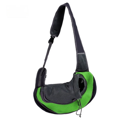 Sac à dos pour animaux de compagnie, sac de transport de voyage portable, sac à bandoulière extérieur mains libres adapté aux fournitures pour animaux de compagnie de chat et de chien