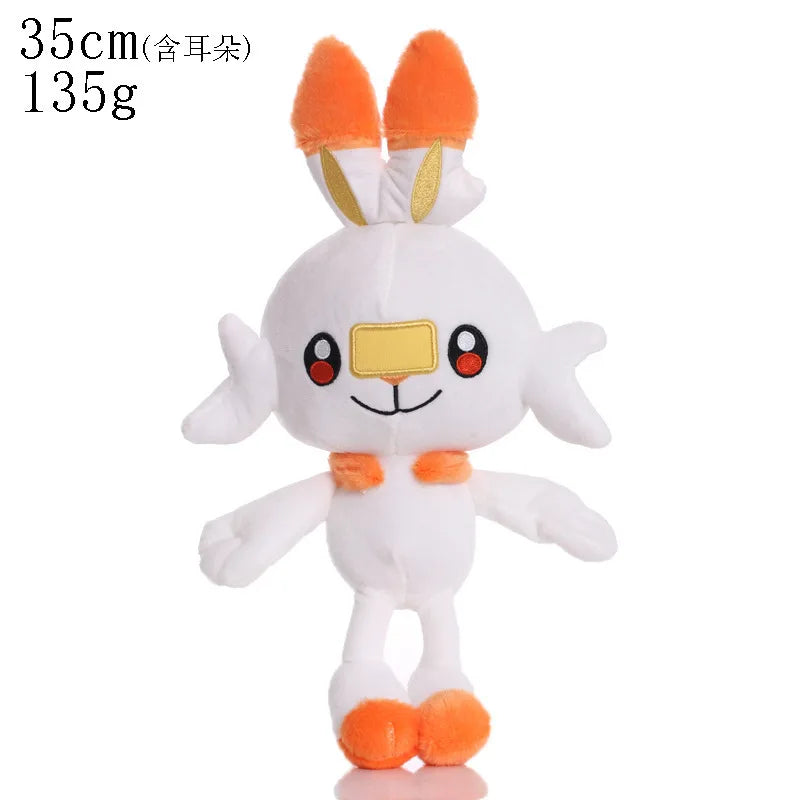 Pikachu Pokemon Plush Doll Charmander Bulbasaur Squirtle Psyduck Eevee Plush Soft Stuffed Animals Peluche Plushie Toy Gifts