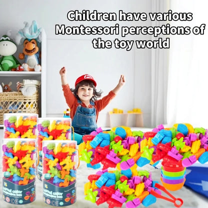 Jouets de comptage d'éveil pour enfants, jouets de Montréal, outils pédagogiques, jouets de Classification cognitive familiale