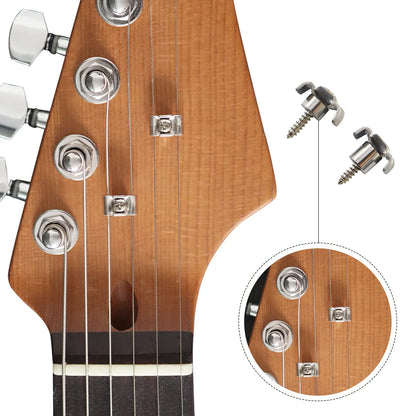 Accessoires de boucle de corde de guitare électrique, verrouillage de tête, stabilisateur de cordes, colonne circulaire en forme de papillon adapté pour ST/SQ/TL