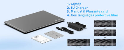 TECLAST F16 Air 16 inch laptop, Flip 180 degree, 16GB + 512GB, for Intel N95 CPU, Windows 11, mini HDMI, backlit keyboard