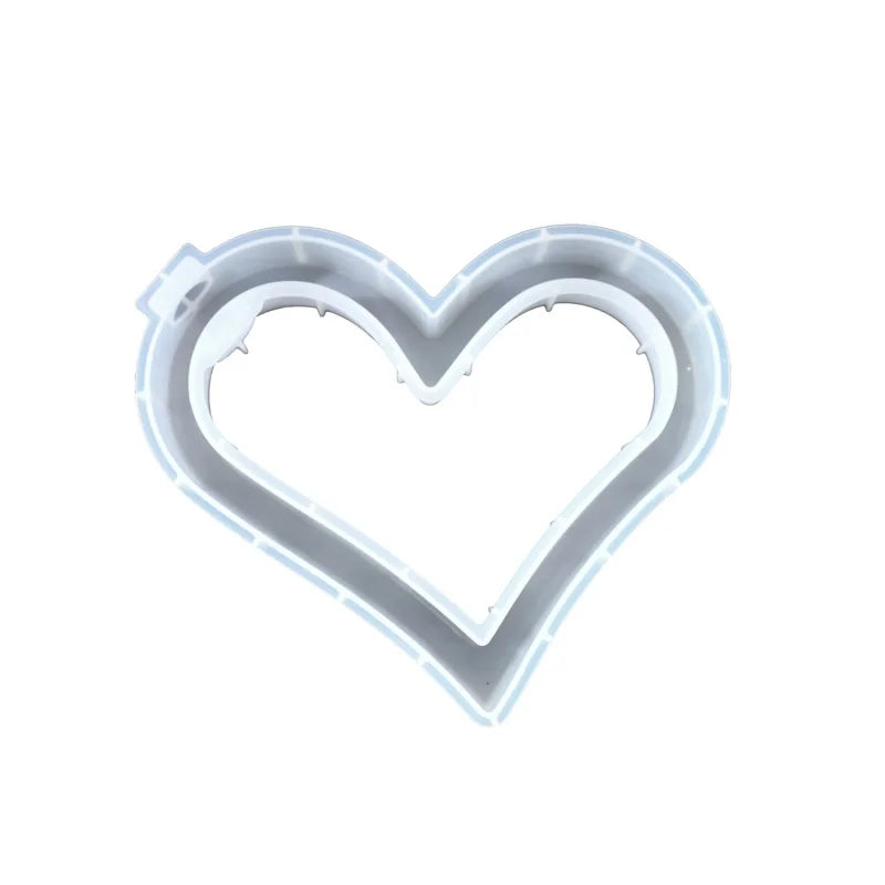 DIY 6pcs Skeletonized Hydroponic Test Tube Flower Vase Silicone Mold Gypsum Ornament Epoxy Resin Mold Home Decoration Storage