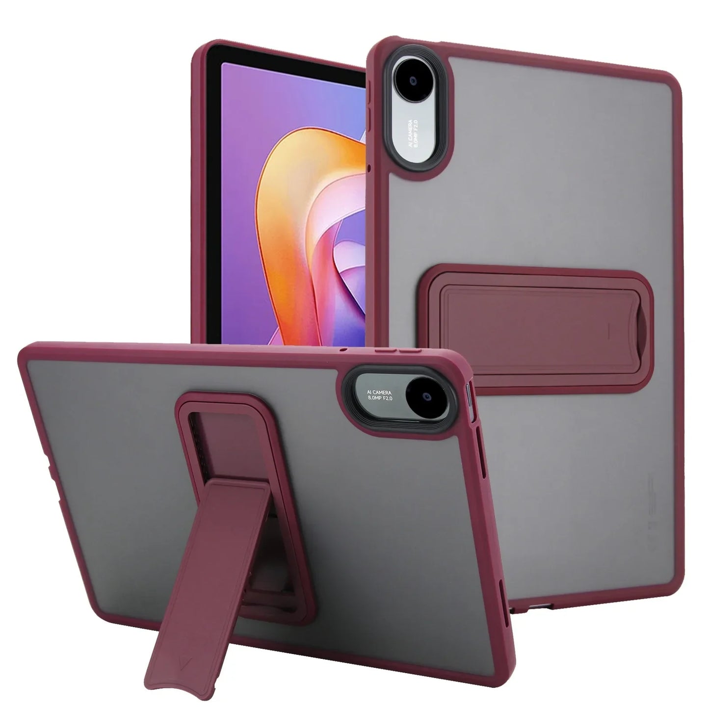 TPU Clear Soft Cover For Xiaomi Redmi Pad2 11 inch Shockproof Acrylic Tablet Stand Back Shell for Redmi Pad 2 2025 Case