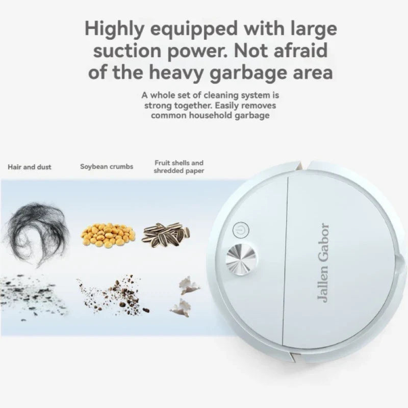 Mini smart sweeping robot 3-in-1, lazy cleaning machine, professional home cleaning equipment