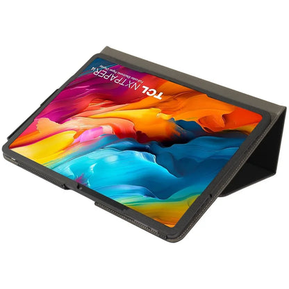 Case For TCL NXTPAPER 14 Case 9491G 14.3" Tablet PC Magnetic Cover with Hand Strap PU Leather Flip Book Funda