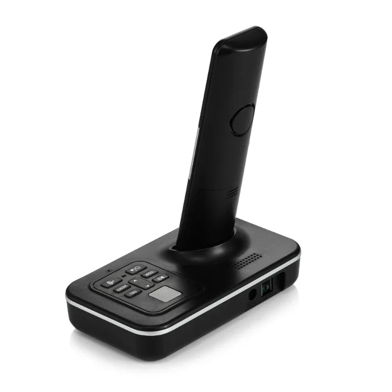 Système de téléphone sans fil D1002B, téléphone domestique extensible, affichage des abonnés élevés, combiné mains libres extensible