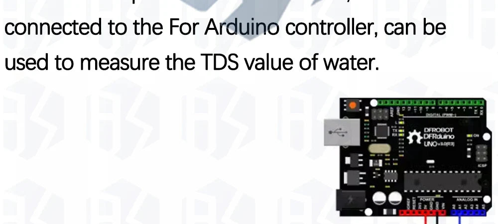 Capteur TDS V1.0, Module de carte, filtre de compteur d'eau, mesure de la qualité de l'eau pour Arduino UNOR3