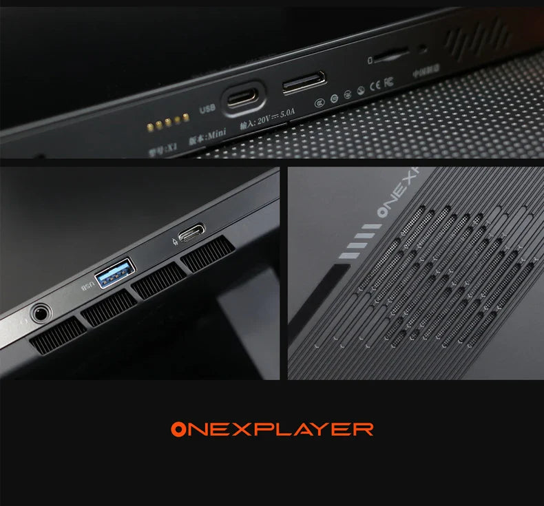 OneXplayer X1 mini AMD AI 9 HX 370 / 8840U 8.8'' 3-In-1 Handheld PC Game Console Laptop Tablet AI Computer Detachable Controller