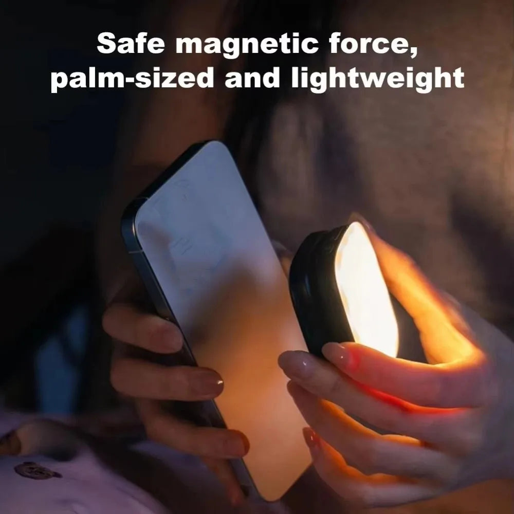 360° Rotation Magnetic Phone Selfie Light 3 Color Retractable adjustment Mobile Phone Fill Light Detachable Portable
