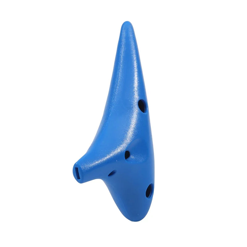 Ocarina Alto C Tuning en résine plastique pour adultes et enfants, flûte multicolore, 12 trous, nouveau