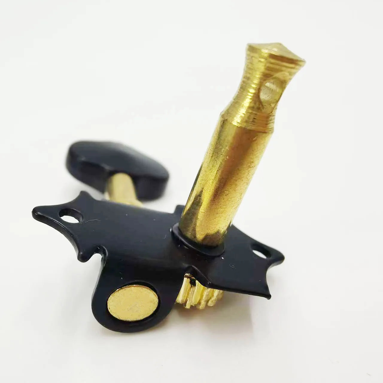 Chevilles de réglage pour ukulélé 2R2L, trou à queue courte, chevilles de réglage ouvertes pour ukulélé, enrouleur Quasi, petits accessoires pour ukulélé à 4 cordes