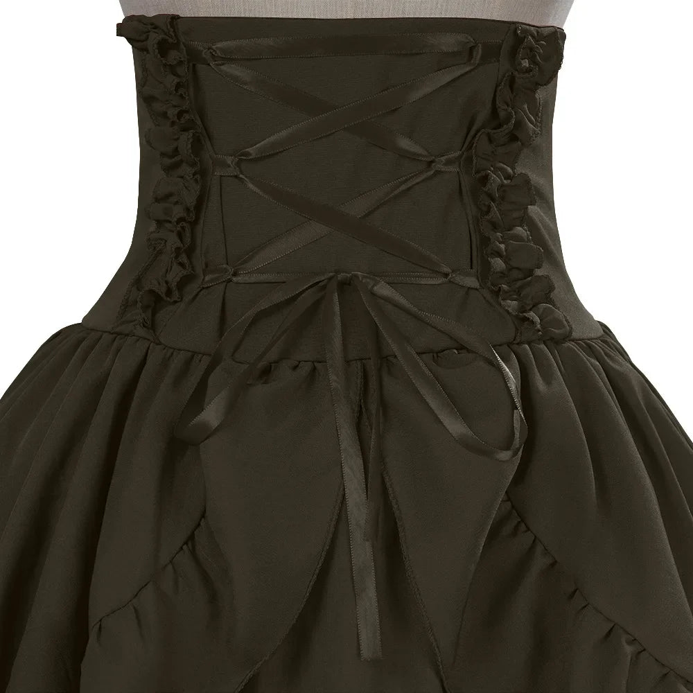 Victorian Costume with Renaissance Elements Dress Stylish Arrival European Multiple Layers Costume for Women Female Garment