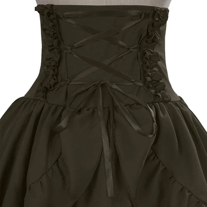 Victorian Costume with Renaissance Elements Dress Stylish Arrival European Multiple Layers Costume for Women Female Garment