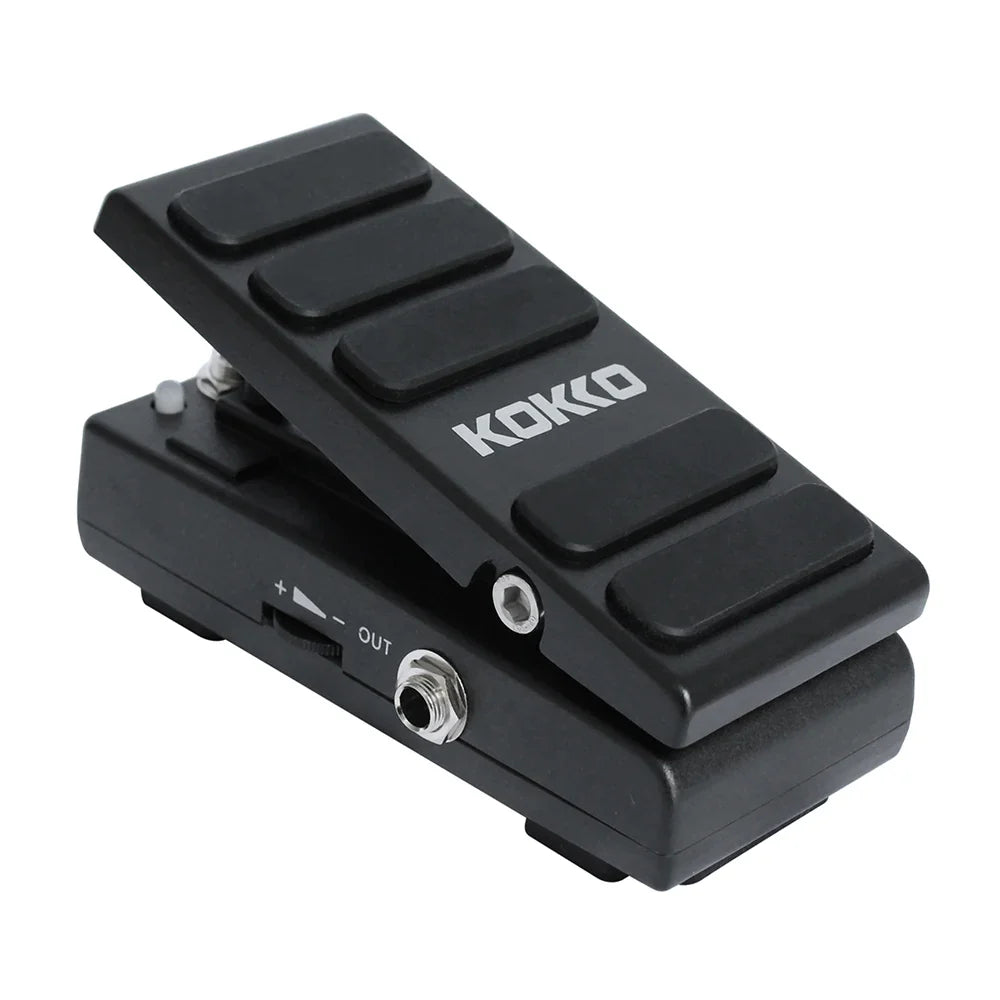 KOKKO Pédale d'effet guitare électrique Wah Volume 2 en 1 Contrôles au pied 2 modes Pédale multi-effets combo Pièces de guitare