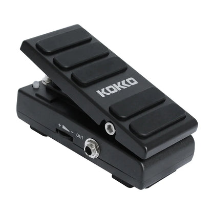 KOKKO Pédale d'effet guitare électrique Wah Volume 2 en 1 Contrôles au pied 2 modes Pédale multi-effets combo Pièces de guitare