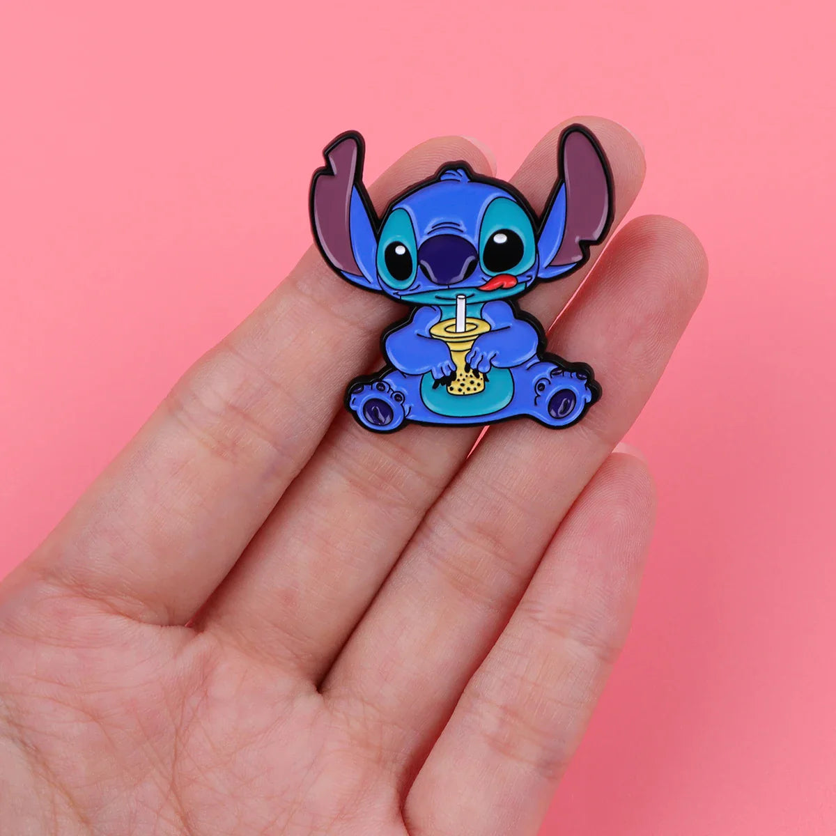 Stitch Enamel Pin Lapel Pins Badges on Backpack Brooches for Clothes Women's Brooch Cool Jewelry Accessories Gifts