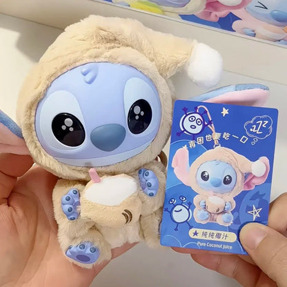 Stitch Eat Before Sleep Plush Series Blind Box Cute Vinyl Doll Ornament Pendant MysteryBox Surprise Toy Gift