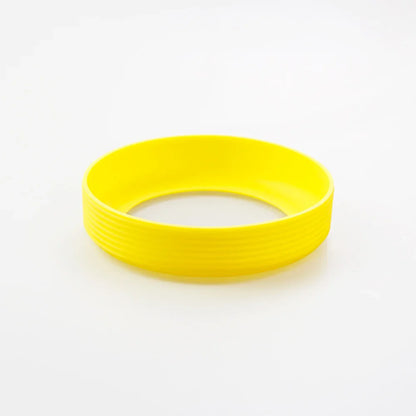 16 Colors 9.0CM Threaded Silicone Cup Bottom Protective Cover Coaster Sleeve Water Cup Cover 90MM Thermos Cup Bottom Holder