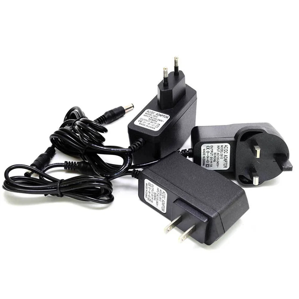 Adaptateur d'alimentation pour pédale de guitare, DC 9V 1A, pour pédale d'effet US/UK/AU/EU, accessoires pour instruments de musique