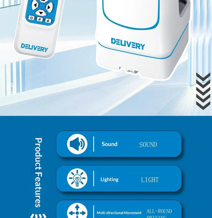 Robot de livraison de nourriture à distance (capsule de transport de boissons et de collations) : un jouet interactif parent-enfant pour enfants qui sert également