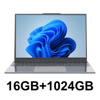Xiaman 15.6" Intel Core i3 6100U Laptop Computer Windows 11 Pro 16GB RAM 512GB 1TB SSD Portable Notebook PC Office Study Laptops