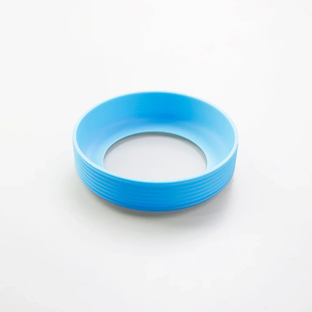 16 Colors 8.0CM Silicone Threaded Cup Bottom Protective Cover Cup Holder 80MM Thermos Cup Base Sleeve Cup Bottom Cover