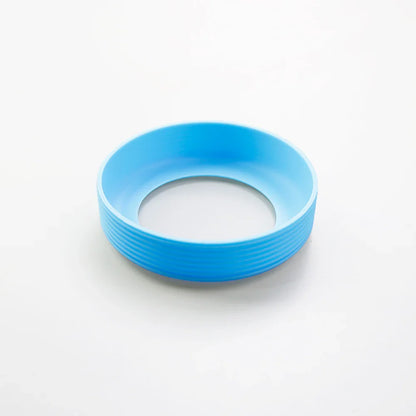 16 Colors 8.0CM Silicone Threaded Cup Bottom Protective Cover Cup Holder 80MM Thermos Cup Base Sleeve Cup Bottom Cover