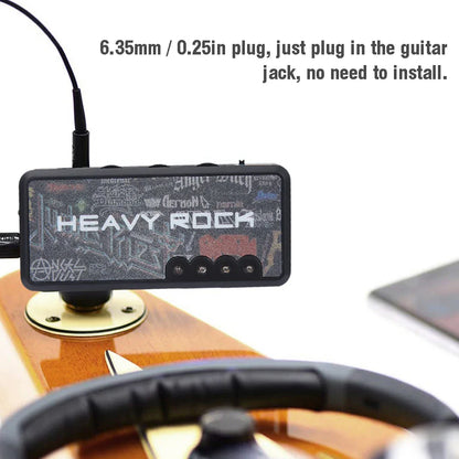 Amplificateur Portable Rechargeable prise de guitare électrique amplificateur de casque accessoires amplificateur de casque Rechargeable