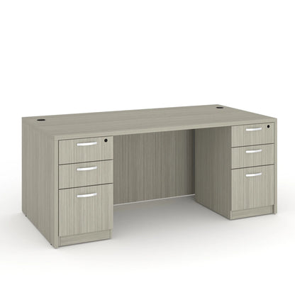 Bureau d'étude rectangulaire en bois, bureau d'écriture sur pied, Table de bureau avec serrures, tiroirs, Table d'ordinateur