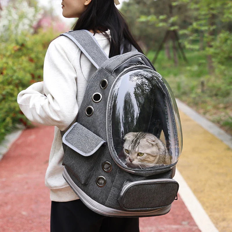 Pet Backpack Portable Travel Dog Cat Backpack Large Capacity Portable Travel Bag, Pet Carrier for Cats and Dogs