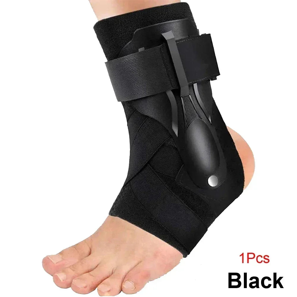 Attelle de cheville pour entorse, Support de cheville avec stabilisateurs latéraux pour hommes et femmes, attelle de cheville, stabilisateur de récupération, tendinite