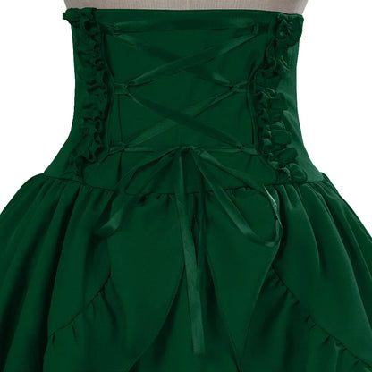 Victorian Costume with Renaissance Elements Dress Stylish Arrival European Multiple Layers Costume for Women Female Garment