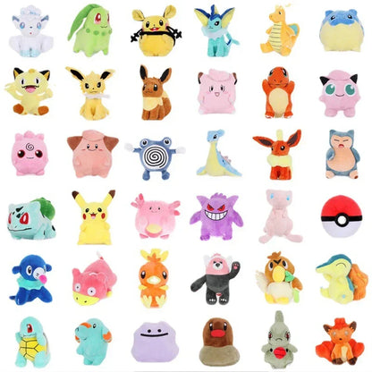 41 Styles Pokemon Plush Toy Dragapult Gengar Pikachu Eevee Evolution Scorbunny Cinderace Doll Morpeko Christmas Gift for Kids