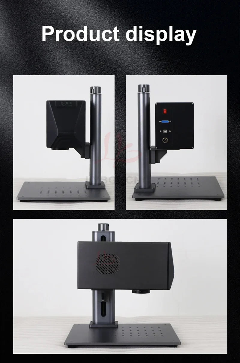 Fiber Laser Marking Machine 20W Mobile Control for Jewelry Metal Engraving Cutting 110x110mm Lens Computer Laser Marker 220V110V