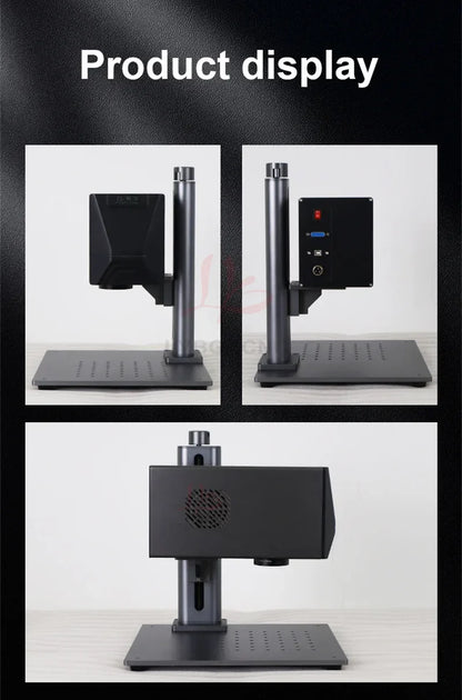 Fiber Laser Marking Machine 20W Mobile Control for Jewelry Metal Engraving Cutting 110x110mm Lens Computer Laser Marker 220V110V