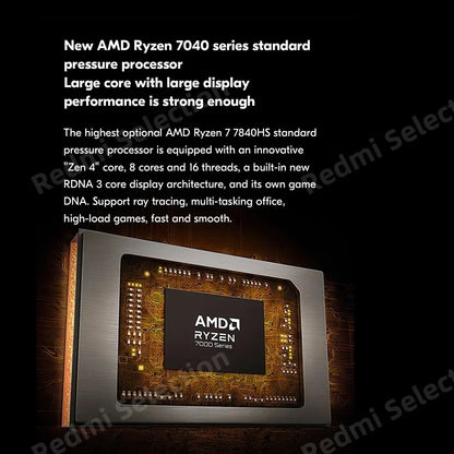 2023 Xiaomi Ordinateur portable Redmi Book Pro 15 Ryzen R5-7640HS/R7-7840HS AMD 780M/760M 16 Go de RAM 512 Go/1 To 15,6 pouces 3.2K 120Hz Mi Notebook