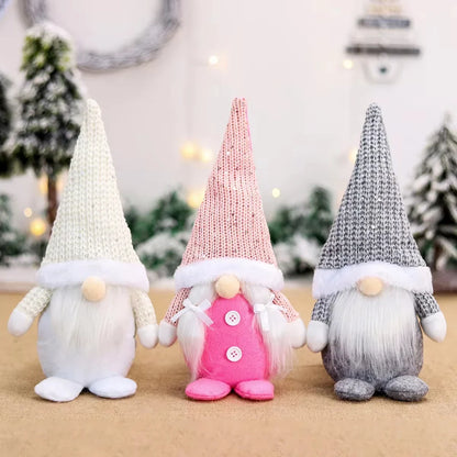 Faceless Christmas Decorations for Home, Christmas Tree Ornament, Merry Butter, New Year Gifts, 2024, 2025