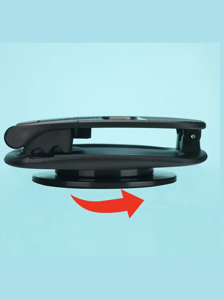 Cell Phone Holder For Car, Upgraded 360° Rotatable Phone Mount For Dashboard, Horizontal & Vertical Viewing Friendly Phone