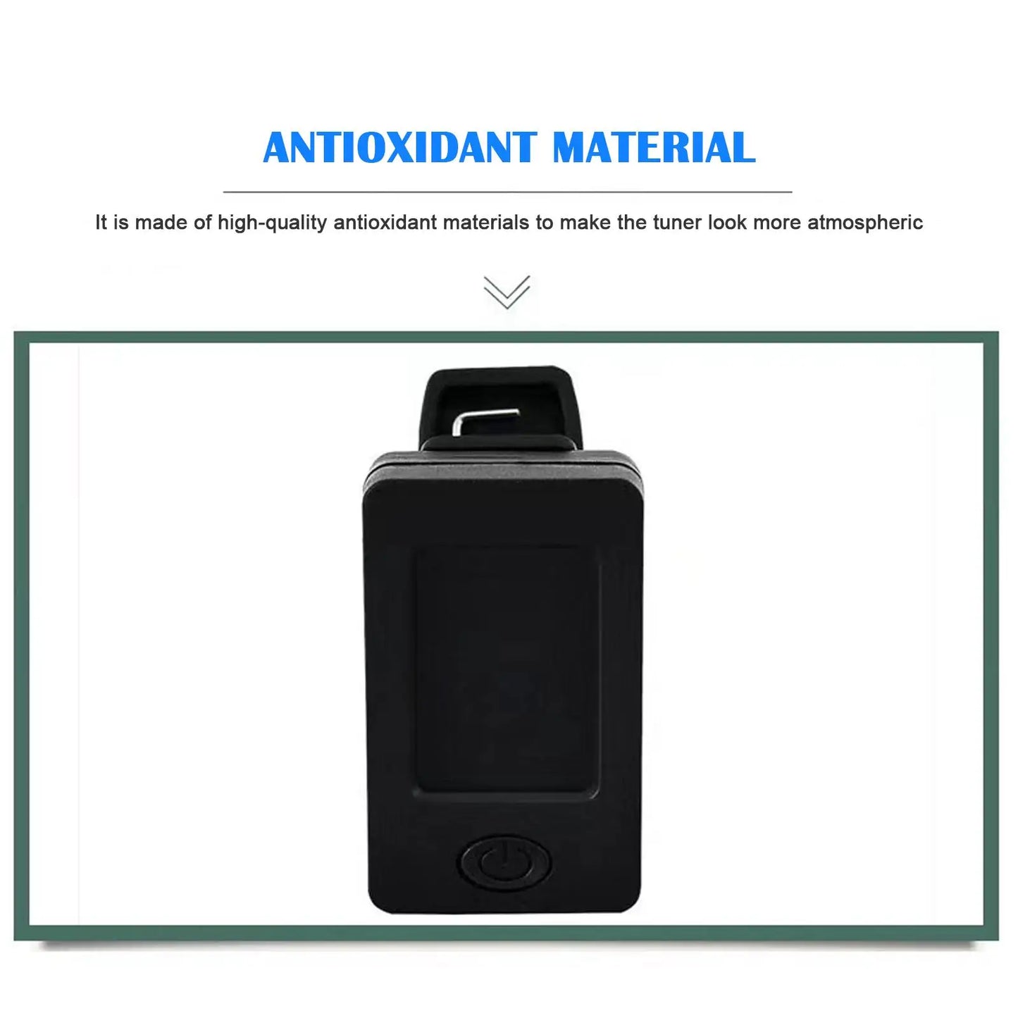Guitar Tuner For All Instruments Clip On Electronic Tuner For Guitar Bass Ukulele Violin Mandolin Banjo Digital Guitar Tuner