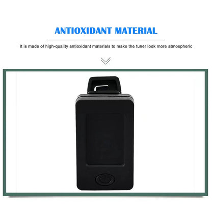 Guitar Tuner For All Instruments Clip On Electronic Tuner For Guitar Bass Ukulele Violin Mandolin Banjo Digital Guitar Tuner